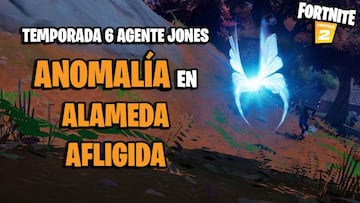 &iquest;D&oacute;nde esta la anomal&iacute;a en Alameda Afligida en Fortnite Temporada 6?