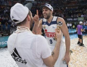 Felipe Reyes y Rudy Fern芍ndez.