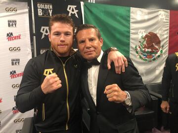 Una gran lista de deportistas y famosos se hicieron presentes en la pelea del año celebrada en la T-Mobile Arena de Las Vegas, entre ellos Will Smith y Lebron James.