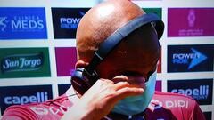 El llanto de 'Chupete' por su gol 100 en Primera División