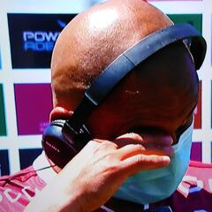 El llanto de 'Chupete' por su gol 100 en Primera División