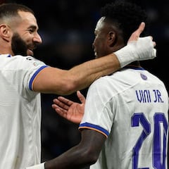 Benzema y Vinicius son el 78%