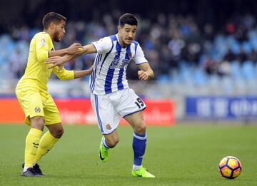 Canterano del Antiguoko, estuvo un año en el filial txurri-urdin antes de marcharse al juvenil del Athletic. En 2012 la Real le fichó cediéndole dos años al Eibar y jugando 3 años en el club de Anoeta. En 2017 se marchó al PSG