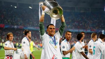 Thibaut Courtois: “Al final muchos aficionados le tienen un cariño especial hacia Keylor Navas”