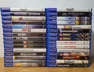 coleccion videojuegos juegos ps vita playstation