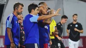 Futbol, Universidad de Chile vs Audax Italiano