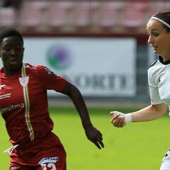 Un hat-trick de Barbra tumba al Tacon y hace colíder al Logroño