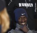 Kemboi: "Me gusta disfrutar de mi granja; tengo vacas, gallos..."