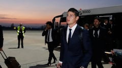 Five possible destinations for James Rodríguez