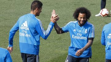 02/04/19
ENTRENAMIENTO REAL MADRID
VARANE
MARCELO