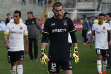 El amargo debut de Guede en Colo Colo, en imágenes