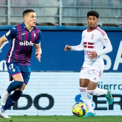 Eibar 0 - Cartagena 3: resumen, resultado y goles