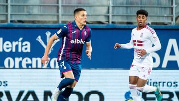 Eibar 0 - Cartagena 3: resumen, resultado y goles