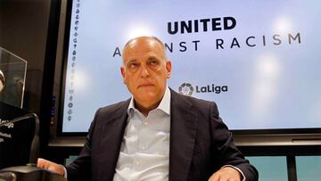 25/05/23 RUEDA DE PRENSA DE JAVIER TEBAS PRESIDENTE DE LA LIGA








