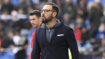 El entrenador del Getafe Bordal&aacute;s. 