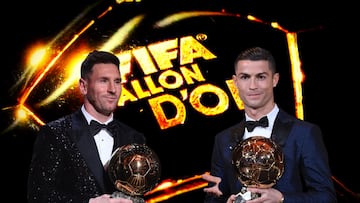 They are considered two of the best players of all time, and some even think they are the two best footballers ever. But who has won the trophy more times?