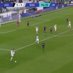 ¡Quién te ha visto y quién te ve! Drámatico el gol que encajó la Juve en el 95' para perder