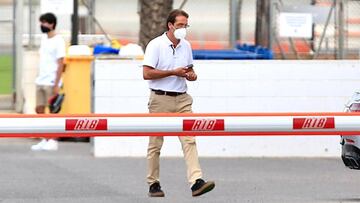 El doctor Pedro López Mateu, en Paterna.