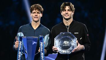 Resumen del Jannik Sinner-Taylor Fritz, final de las ATP Nitto Finals