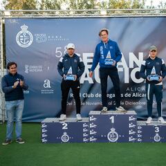 Figueras (Europe), Adán (ILCA 6), Peñalver (ILCA 4), Majon (ILCA 7) y Puig-Lenis (420) reinan en Alicante