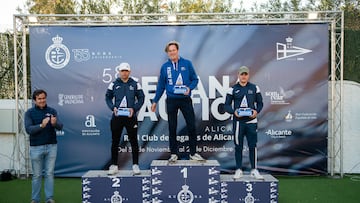 Figueras (Europe), Adán (ILCA 6), Peñalver (ILCA 4), Majon (ILCA 7) y Puig-Lenis (420) reinan en Alicante