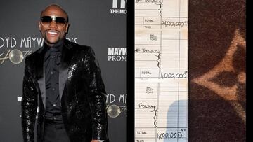 Floyd Mayweather desmintió que haya aplazado su pago de impuestos con el fisco de Estados Unidos.