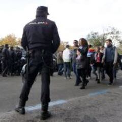 Habrá un 30% más de policías en el Atlético-Galatasaray