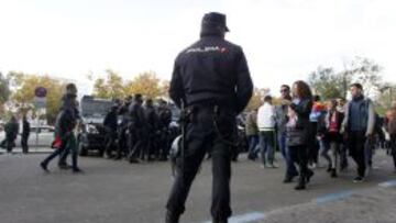 Habrá un 30% más de policías en el Atlético-Galatasaray
