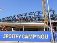 16/07/25 FC BARCELONA
EXTERIORES DE LAS OBRAS DEL ESTADIO SPOTIFY CAMP NOU