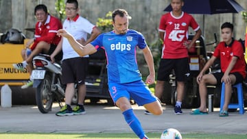 Dani Cancela, jugador del Kitchee de Hong Kong