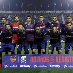 La derrota del Real Madrid ante el Levante en imágenes