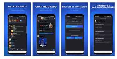 Valve lanza una aplicación de chat para Steam en iOS y Android