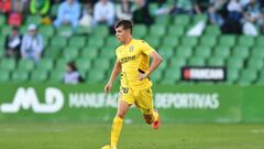 Arnau Ortiz destacó en su primer partido con el FC Cartagena.