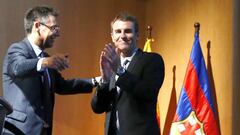 Robert, con Bartomeu.