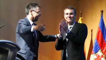 Robert, con Bartomeu.