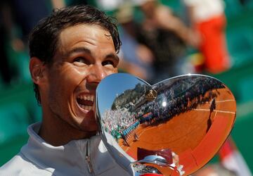 El balear superó a Nishikori en la final (6-3 y 6-2) para sumar su undécimio título en Montecarlo. Nadie ha ganado tantas veces el mismo torneo en la Era Open