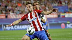 Saúl, solución de emergencia del Atlético en la zaga