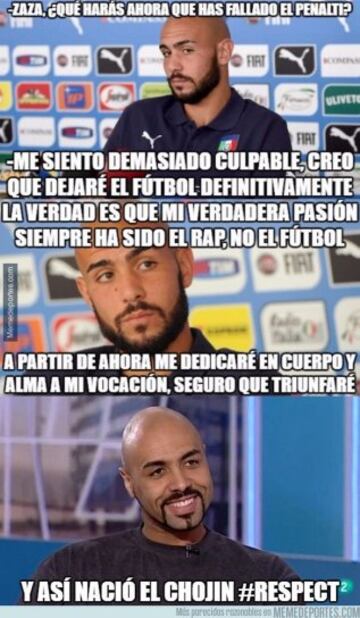 Los memes más divertidos del penalti de Zaza ante Alemania