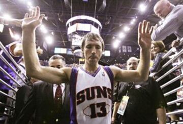 Steve Nash con los Phoenix Suns en 2007.   