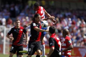 Samuele Longo (Rayo Vallecano), Ze Castro (Rayo Vallecano), Youssef El Arabi (Granada CF)