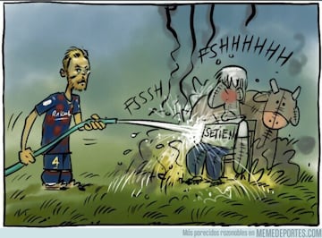 Real Madrid y Barcelona, protagonistas de los mejores memes de la jornada