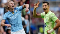 Haaland and Lewandowski top major European league scoring charts