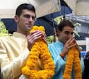 Nadal y Djokovic, en Tailandia con su cuestionado presidente