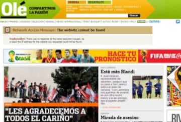 Las portadas de la prensa extranjera