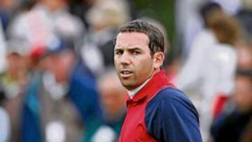 <b>EN CABEZA. </b>Sergio García es el líder provisional del Volvo Masters.