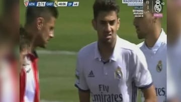 Enzo Zidane has a bit of a mare: missed penalty and a red card