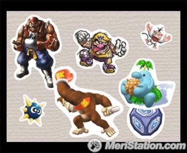 Colecciona pegatinas en Super Smash BROS. Brawl.