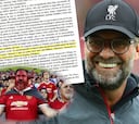 La carta viral de un fan del United a Jürgen Klopp
