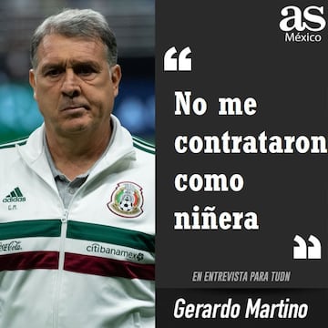 Las nuevas frases de Gerardo 'Tata' Martino