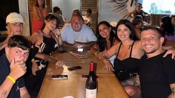 Vecchio anuncia su regreso a Chile y su polola influencer le dedica este mensaje